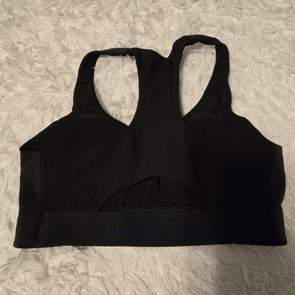 Outdoor Voices Bra Sport Size S Color Black - Picture 2 of 9